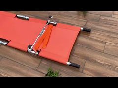 고품질 알루미늄 합금 2단 접이식 들것