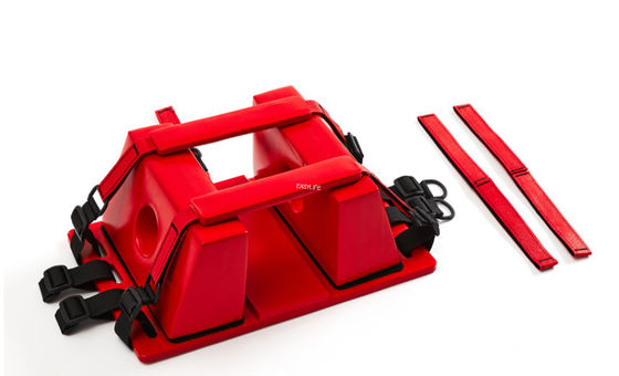 척추 널 머리는 척추 들것을 위한 뒤판 병원 보편적인 머리 고정 장치를 막습니다