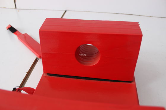 척추 널 머리는 척추 들것을 위한 뒤판 병원 보편적인 머리 고정 장치를 막습니다