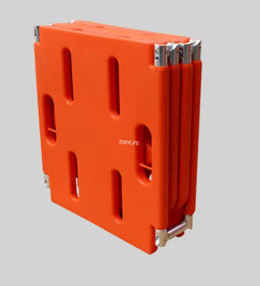 ABS 플라스틱 4 폴드 척추 보드 스트레처 의료 부동 물 구조 접착