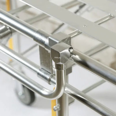 럭셔리 다기능 전송 트롤리 병원 침대 구급 의자 스트레이커