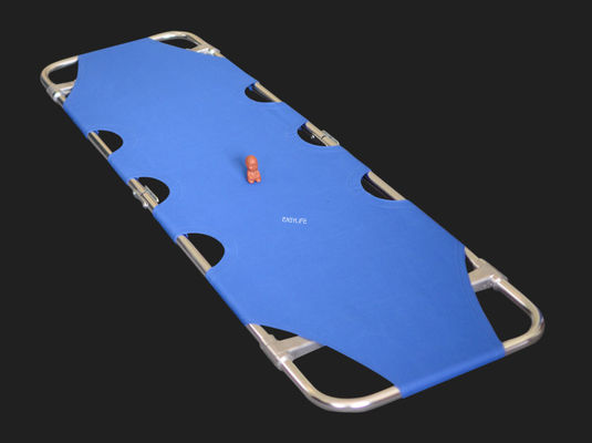 두 번 접는 알루미늄 합금 가벼운 의료 대자식 부식 내성 다채기 간편한 조작