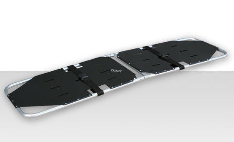 알루미늄 합금 하드 보드 환자를 옮기기 위한 두 번 접는 스트레이커