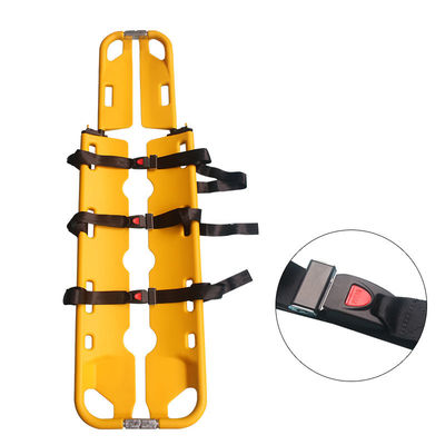 구급차용 접는 스쿠프 스트레처로 환자를 손쉽게 옮기기