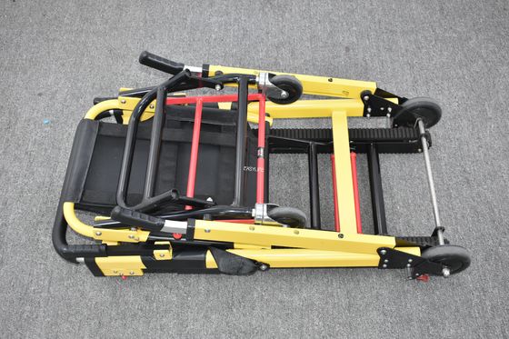 알루미늄 합금 수동 크롤러 타입 계단 스트레이커 접이식 가벼운 병원 환자 이전