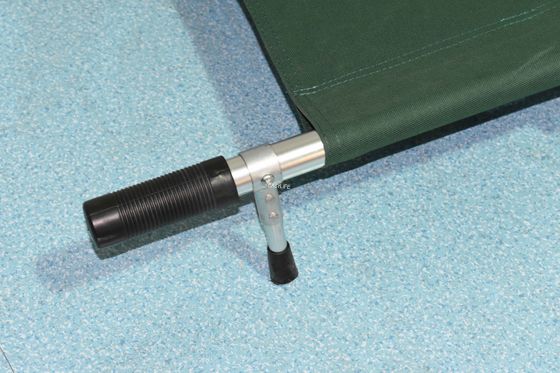 8 인치 바퀴 콤팩트 의학 들것 엑스레이 지원 백색 주황색 녹색