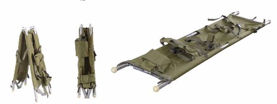 구급차 9 Kg에 대해 메디컬 들것 200 Ｘ 46 Ｘ 16 센티미터를 폴딩시키는 알루미늄 합금