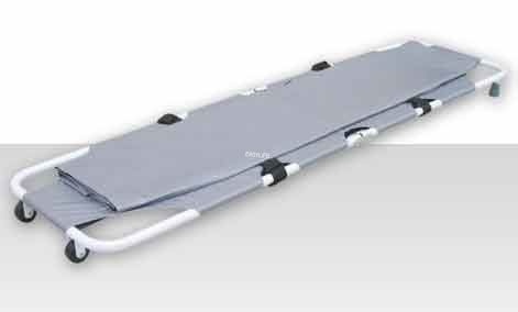 환자들을 고치기 위한 220 Ｘ 55 Ｘ 15 Cm 구급차 접는 방식 들것