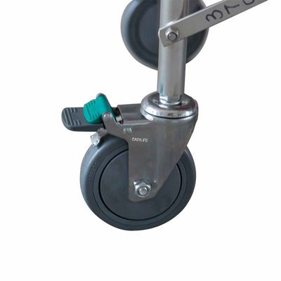 H500mm 튼튼한 알루미늄 합금 구급차 침대 들것 참을성 있는 트롤리 ODM