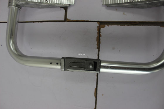 수동으로 운영하는 결박을 가진 파란 210cm 44cm 구급차 접을 수 있는 국자 들것