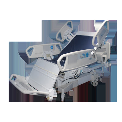 가정 사용을 위한 아BS 파란 백색에 있는 2200mm 950mm 조정가능한 전기 병원 ICU 침대