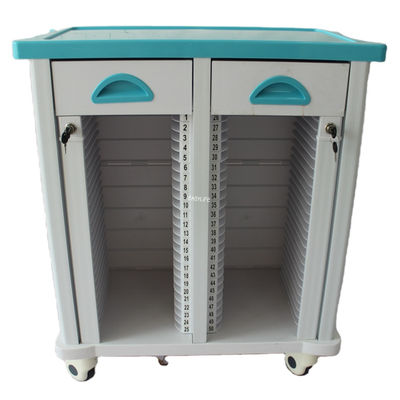 680MM 40CM 의료 장비 트롤리 ABS 병원 의료 트롤리 수동 케이스 폴더 트롤리