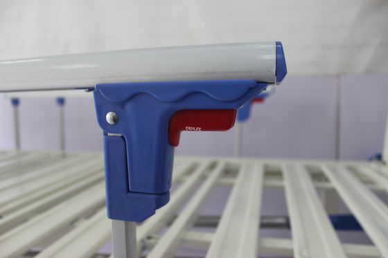 매트리스 반 파울러 침대를 가진 220CM 250kg 수동 병상 알루미늄 합금