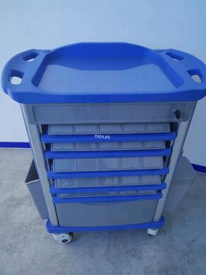 병원 충돌 손수레 GB2626에 있는 480MM 92CM 비상 트롤리 장비