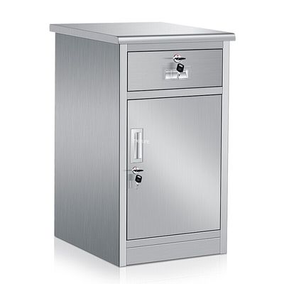 450MM 병원 환자 머리맡 로커 식탁 내각 밝은 녹색 Odm