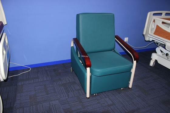 쉬기 위한 DG-F03 병원 전환할 수 있는 접침대와 의자들이 수면 동반한 의자 11900MM을 방문하고 기다립니다