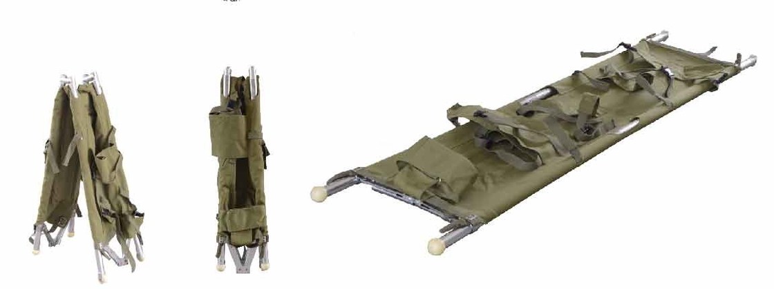 구급차 9 Kg에 대해 메디컬 들것 200 Ｘ 46 Ｘ 16 센티미터를 폴딩시키는 알루미늄 합금