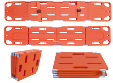 스파인 보드를 폴딩시키는 구조 들것을 수영하는 1.91M 폴드형 스파인 보드, 화재 구조 플라스틱 들것