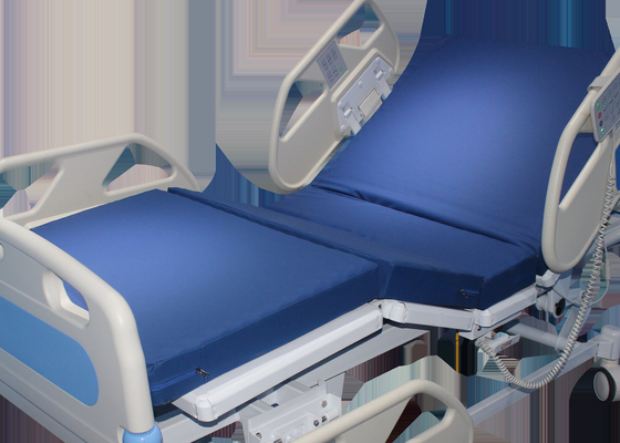 좋은 가격 가정 사용을 위한 아BS 파란 백색에 있는 2200mm 950mm 조정가능한 전기 병원 ICU 침대 온라인으로