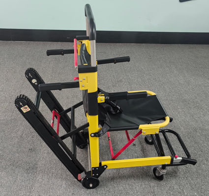 알루미늄 합금 수동 크롤러 타입 계단 스트레이커 접이식 가벼운 병원 환자 이전