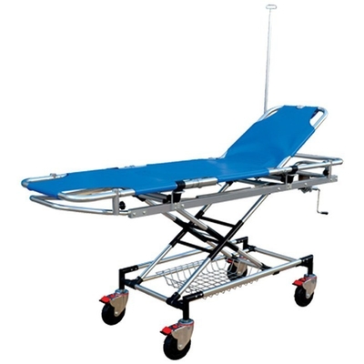 좋은 가격 The Blue Medical Trolley Emergency Stretcher And Transfer Vehicle  PVC Anti-Soiling Surface 온라인으로