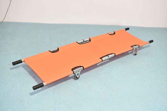좋은 가격 104 X 17 X 9 Cm 접히는 의학 들것 병원 수송 알루미늄 합금 온라인으로