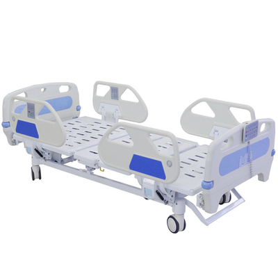 좋은 가격 2150MM 250KGS 5 기능 전기 병원 침대 환자용 ICU 사용 온라인으로